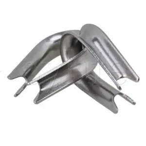 10Pcs Heavy Duty Wire Rope Thimbles - 5mm Cable Loop Sleeves for Rigging & Marine Use