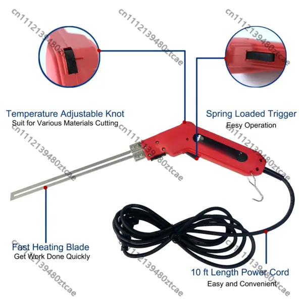 Hot Wire Thermal Foam Cutter Electric Hot Knife Polystyrene Styrofoam Cutting Handheld Tool