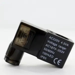 Airtac Model Pneumatic Solenoid Valve Coils For 4V210 4V210-08 4v310-10 4v410-15 AC220V DC24V 3V2V