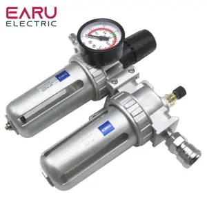 SFC-400 SFC-300 SFC-200 Air Compressor Air Filter Regulator Oil Water Separator Trap Filter Regulator Valve Automatic Drain
