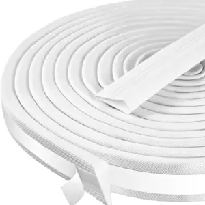 118” Weather Stripping Door Seal, Wedge Shape Foam Seal Strip Soundproofing Frame Winter Insulation Tape for Exterior Front Door Noise Cancelling Window Insert Weatherproof Insulation for Doos