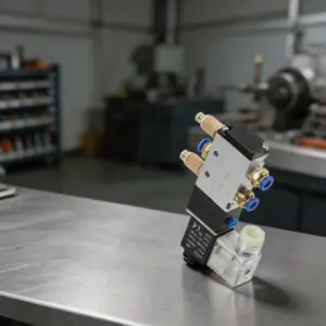 Part Solenoid Valve BSPT Thread Business Control Mufflers Industrial Male Connectors Pneumatic Replacement 0.15 0.8Mpa