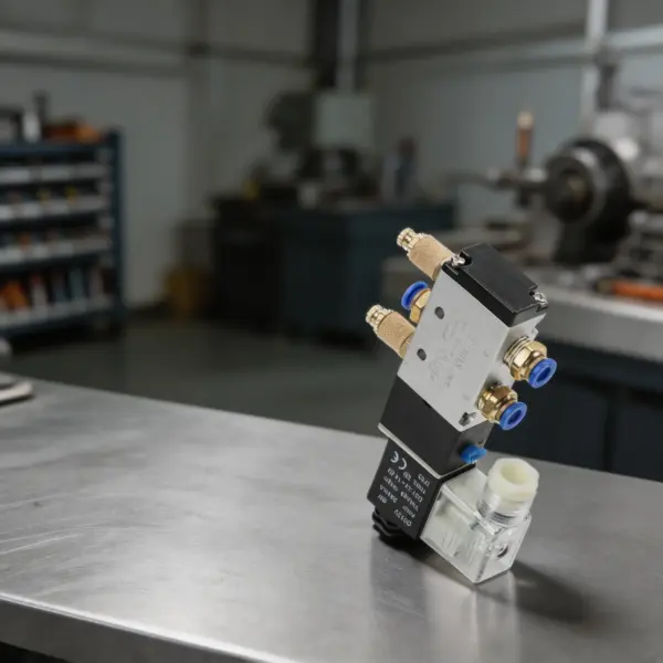 Part Solenoid Valve BSPT Thread Business Control Mufflers Industrial Male Connectors Pneumatic Replacement 0.15 0.8Mpa