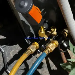LXAF Valves Cores Disassembly Installation Tool Vacuum Valves Cores Removal Tool 1/4X5/16inch for R410A Car Accessory