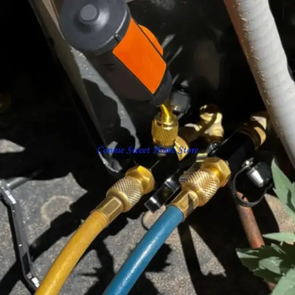 LXAF Valves Cores Disassembly Installation Tool Vacuum Valves Cores Removal Tool 1/4X5/16inch for R410A Car Accessory