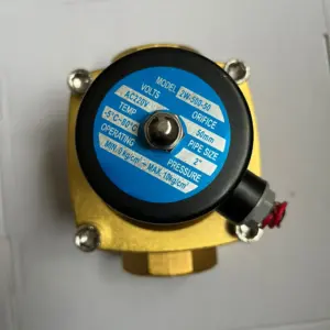 2" Electric Solenoid Valve Water Air DC12V DC24V AC110V AC220V 2W-500-50 G2"