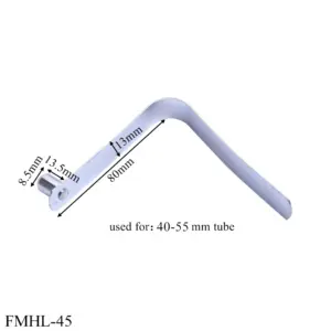 FUMAO Tent Pole Push V Shape Touch Button Spring Clip for Lock