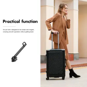 6Pcs Suitcase Slider Zipper Puller Replacement Suitcase Slider Screw Knob Repair Kit Pull Backpack Suitcase lock zipper
