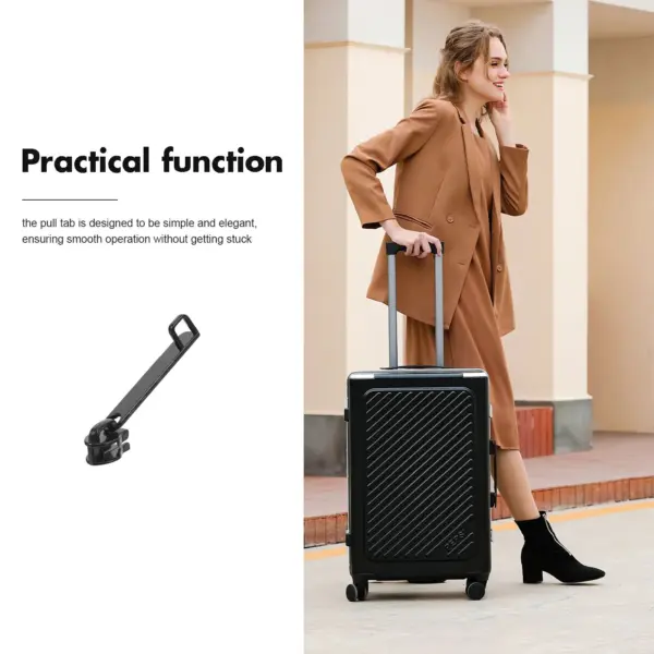 6Pcs Suitcase Slider Zipper Puller Replacement Suitcase Slider Screw Knob Repair Kit Pull Backpack Suitcase lock zipper