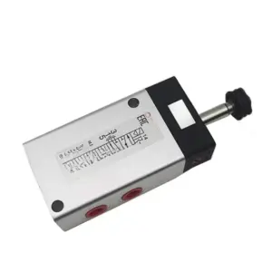 3/2 and 5/2 indirect solenoid actuated gas control spool valves in-line solenoid valves