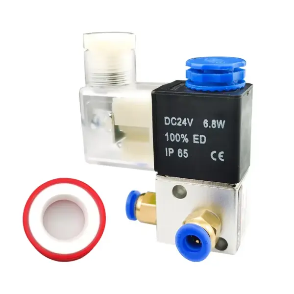 3V1-06 3V1-M5 Pneumatic Control Solenoid Valve  3 Port 2 Position Two-Position Three-way Cylinder Reversing Air Valves