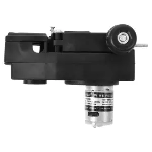 Mig Welder Wire Feeder 24V Dc Black Motor Compatible with 0.6-1.0mm Wire Quiet Compact Welding Assembly Efficient Welding Torch