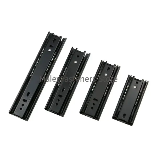 Mini Short Drawer Slides Full Extension Guide Rail Drawer Cupboard Furniture Hardware Set Accessories For Home Kitchen Steel