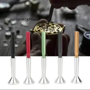 watch repair tool, metal oil pen, oil pen, oil pen, movement refueling, including base, a set of 5 pcs