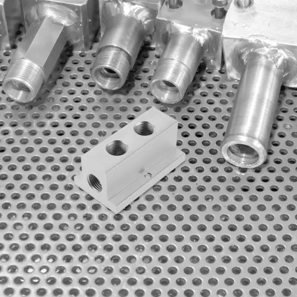 T-Type Air Distribution Block Distributor Compact Design Pneumatic System Gas Flow Splitter Manifold Multi-Port