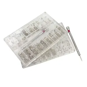 Washer Assorted Mini Screws Set Silver Cross Repair Tool Kit Boxed Screw Repair Tool Watch Repair