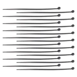 2025 Trend 1000 Pcs Black Nylon Cable Zip Tie Fasten Wrap 95Mm X 2Mm