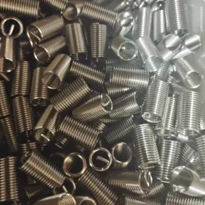 304 Stainless Steel Fine Thread Helicoil Insert M6-M16 Wire Thread Repair Bushing Sleeve Kit