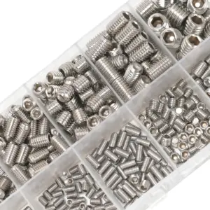 200pcs stainless steel hexagon head screws - used for handle screws, hidden headless bolt parts, safe and beautiful fastening, h