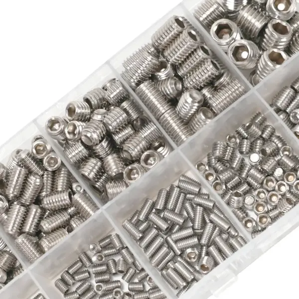 200pcs stainless steel hexagon head screws - used for handle screws, hidden headless bolt parts, safe and beautiful fastening, h