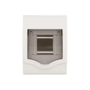 White Electrical Distribution Boxes Mounted Circuit Breaker Plastic MCB Protection Accessory Lighting Case 180x240x90mm