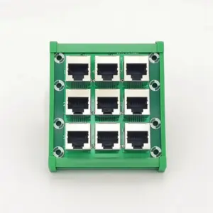 AT63-BRK8P8CSJ Adapter Board Network Port Adapter Terminal Terminal Block, Connector DIN Rail Mountable