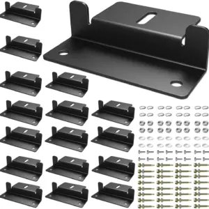 4/8Pcs Solar Photovoltaic Brackets Solar Panel Aluminum Mounting Bracket Kits Roof Z-Style Bracket Mount For Car Boat RV Yacht