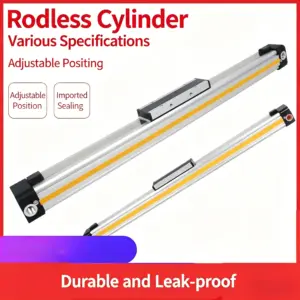 OSP Pneumatic Air Cylinder Bore 25/32/40mm Mechanically Jointed Double Acting Rodless High Thrust OSP-25
