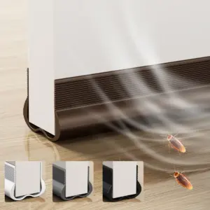 PVC Flexible Door Bottom Sealing Strip Under Doors Draft Stopper Sealing Strip OundProof Gasket Weatherstrip Draft Guard