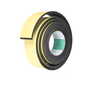 Uxcell 2Pcs Sealing Foam Tape 5-50mm Wide 1/2/3/5mm Thick 3/4/5 M Long Self Adhesive Weather Strip for Window Door Insulation