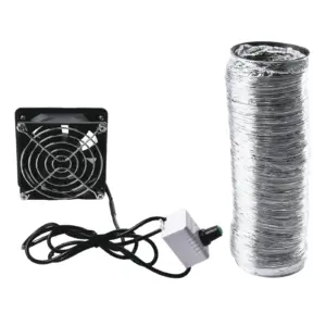 USB Adjustable Speed Solder Smoke Absorber ESD Fume Extractor Fan Pipe Duct Exhuast Fan With Pipe Tub Ventilation Fan