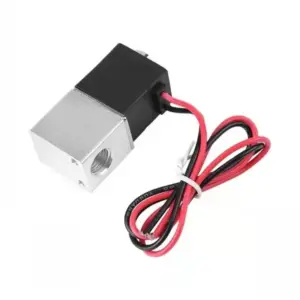 DC 12V 24V 110V 220V Solenoid Valve 1/4" 1/8" 2 Way Normally Closed Direct-acting Pneumatic Valves For Water Air Gas Hot