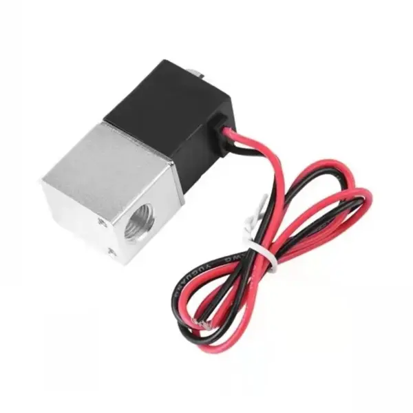 DC 12V 24V 110V 220V Solenoid Valve 1/4" 1/8" 2 Way Normally Closed Direct-acting Pneumatic Valves For Water Air Gas Hot
