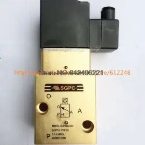 High Pressure Solenoid Valve Pneumatic Valve SG23JD-08P G1/4"