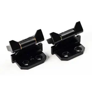 2pcs Zinc Alloy Automatic Equipment Concealed Lift-Off Hinge for Cabinet Hardware Industrial Heavy-Duty External Corner Hinge
