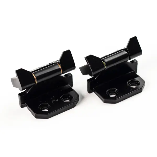 2pcs Zinc Alloy Automatic Equipment Concealed Lift-Off Hinge for Cabinet Hardware Industrial Heavy-Duty External Corner Hinge
