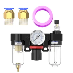 Air source dryer filter AC2000 oil-water separator air compressor pressure regulating valve triple piece