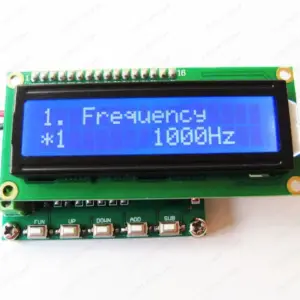 Multi-function, pulse signal generator, adjustable phase, two outputs, with frequency measurement function