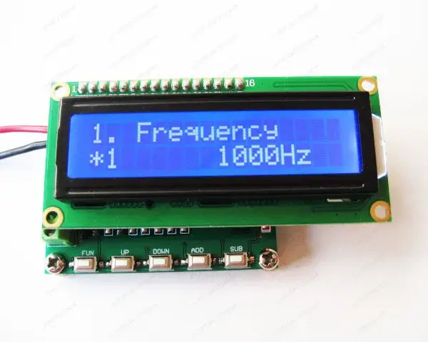 Multi-function, pulse signal generator, adjustable phase, two outputs, with frequency measurement function