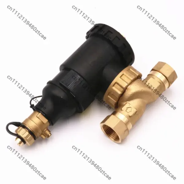 Magnetic Dirt Separator for Heating Boiler, Hydronic Underfloor Heating System Filter, Pipeline Impurity Separation Accessory