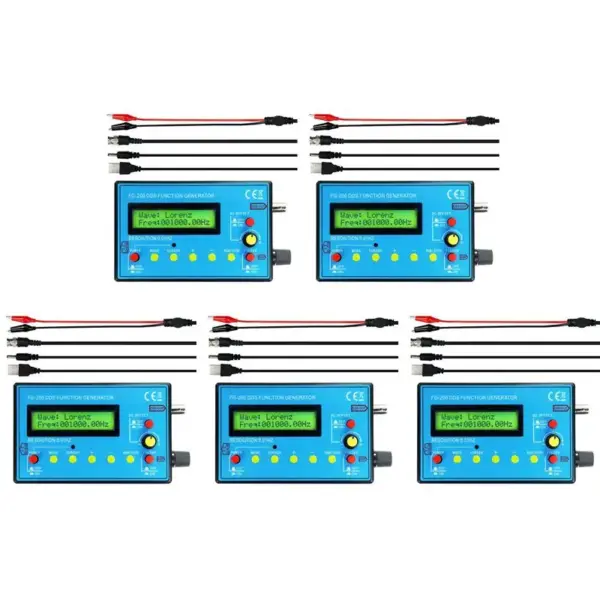 VEHO-5X FG-200 DDS Function Signal Generator Frequency Counter 0.01Hz -500Khz Signal Source Module