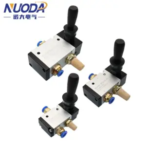 3/2 5/2 Way Pneumatic Air Hand Lever Operated Valve Manual Control 2 Position 3 5Port Push-Pull 3H210-08 3H310-10 3H410-15