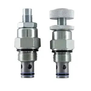 Hydraulic throttle valve lnv2-08 threaded flow control shut-off valve manual speed control valve lf08