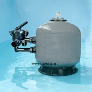 HOTOOK SM450 Swimming Pool Sand Filter System Fiberglass 6-Way Multi-Port Valve Filter Backwash Rinse Recirculate Waste Winter