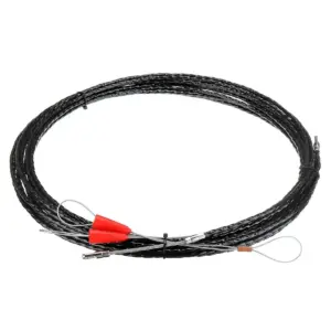 5/10/15/20/25m/30m/35m/40m 5mm Cable Puller Electrical Wire Fish Tape Cable Fiberglass Fish Tape Reel Puller Wall Wire Conduit
