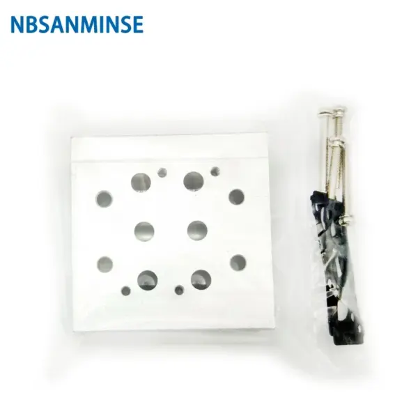 NBSANMINSE SY5000 Conflux Board Manifold For SY Solenoid Valve Group Control Valve G Thread 1/4" Port Type Low Pressure