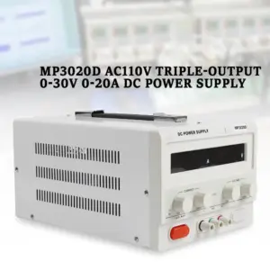 MP3020D Regulated LED Variable Adjustable Lab DC Bench Power Supply 0-20A 0-30V