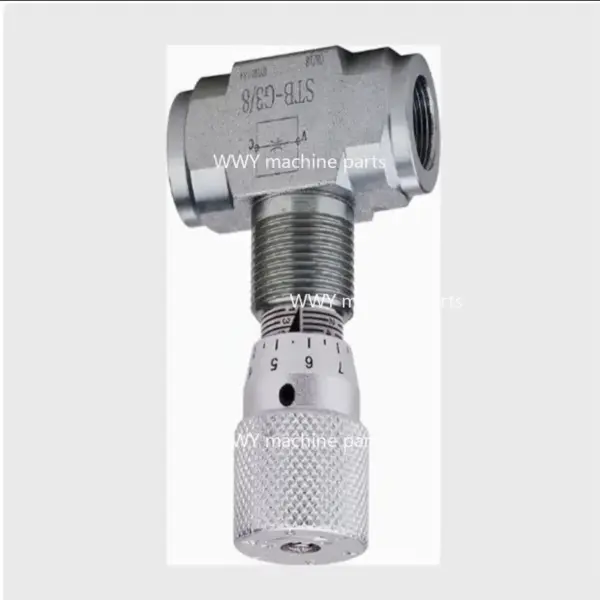 Suitable for 1PC Flow Control Valve STB Hydraulic Throttle Valve STB-G1/4 STB-G3/8 STB-G1/2 STB-G3/4 STB-G1