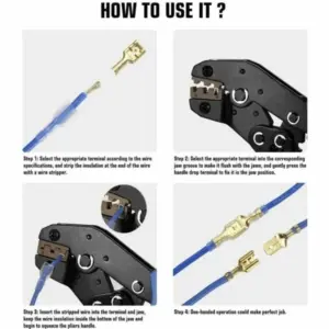 1000/1050 pcs Electrical Wire Connectors Electrical Crimp Terminals Wire Wrap Connector Termin Spade Connectors