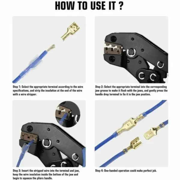 1000/1050 pcs Electrical Wire Connectors Electrical Crimp Terminals Wire Wrap Connector Termin Spade Connectors